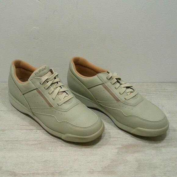 Rockport Men\'s Lace up Prowalker Sneaker Tennis Shoes Color Wheat Size 8.5